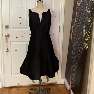 Halston Heritage tulips sleeveless Dress